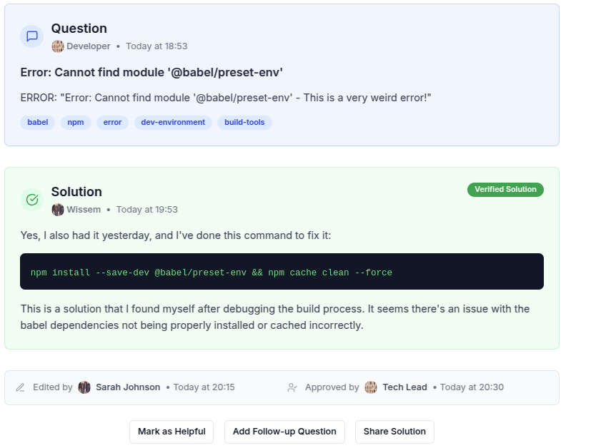SageBase intelligent content organization